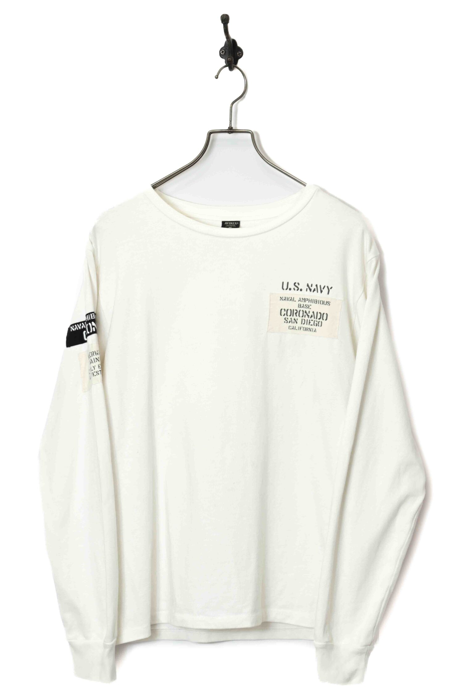 USED AVILEX LONG SLEEVE T-SHIRT/M