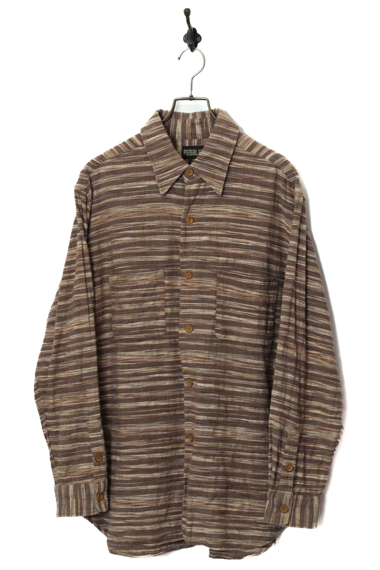 VINTAGE PATTERN SHIRT/L