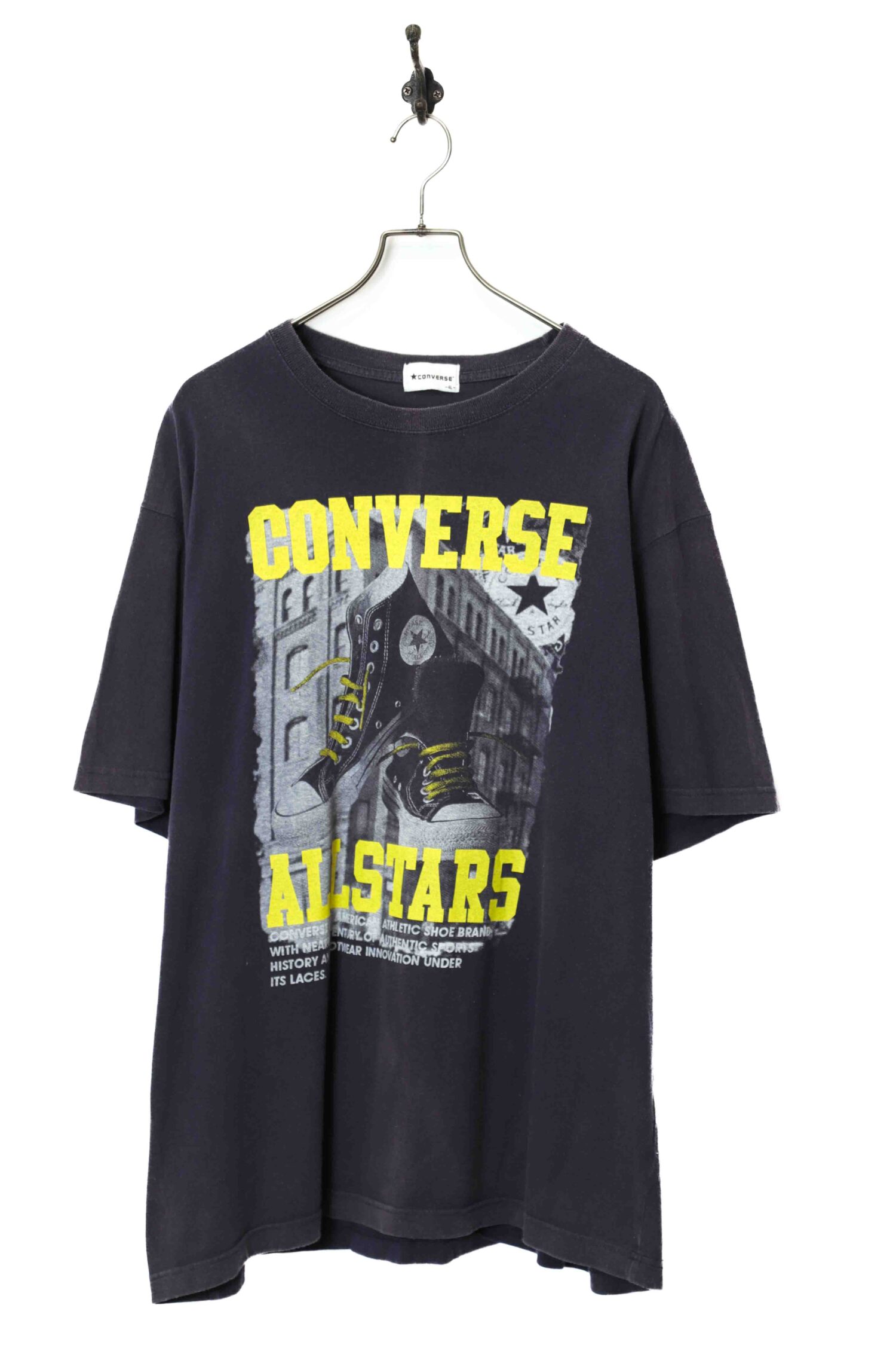 USED CONVERSE PRINTED T-SHIRT/4L