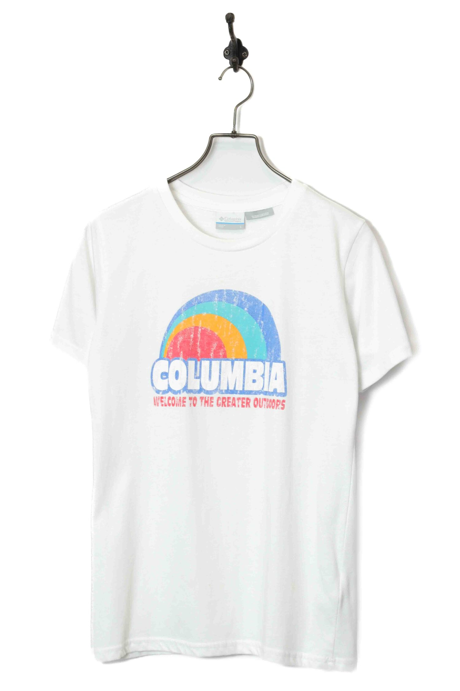 USED COLUMBIA PRINTED T-SHIRT/M
