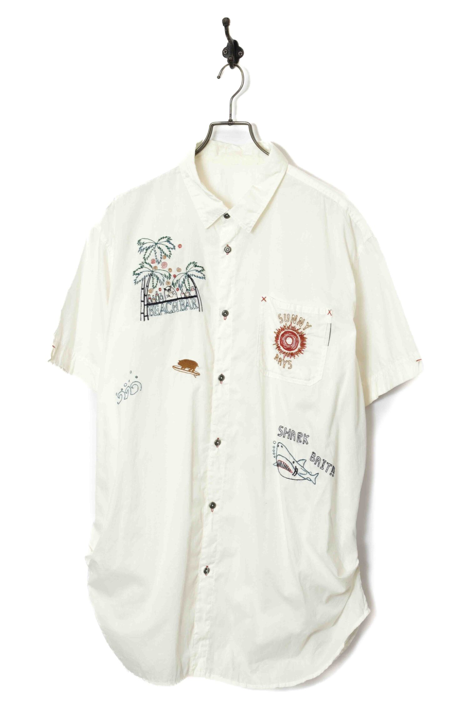 VINTAGE EMBROIDERY DESIGN SHIRT/XL