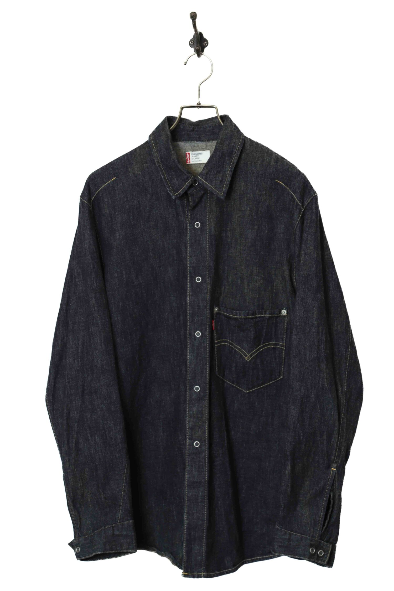 USED LEVIS DENIM SHIRT/XL