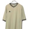 90'S ADIDAS V-NECK T-SHIRT/XL