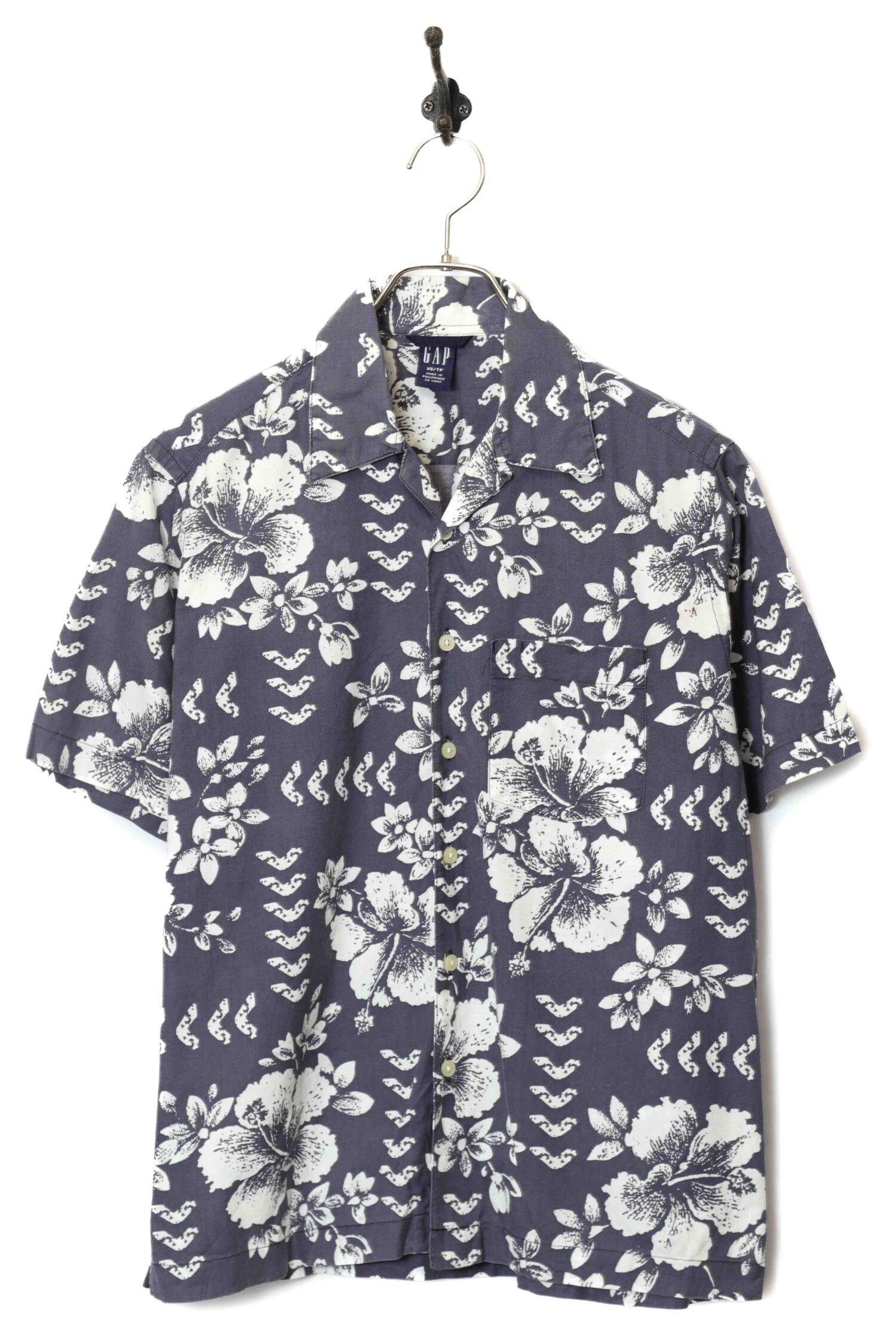 USED GAP PRINTED SHIRT/XS