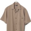 USED KANGOL OPEN COLLAR SHIRT/L