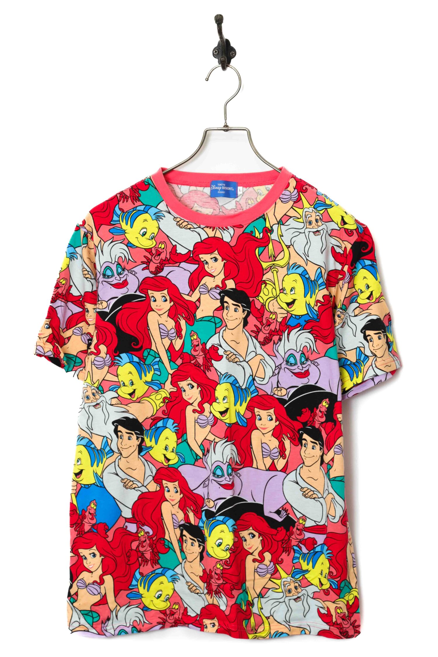 USED DISNEY PRINTED T-SHIRT/L