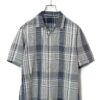 VINTAGE CHECK OPEN COLLAR SHIRT/M