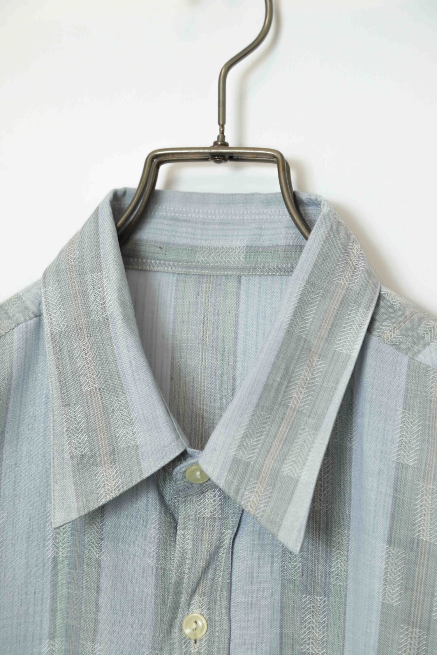 Alternative view of VINTAGE CHECK PATTERN SHIRT/XL