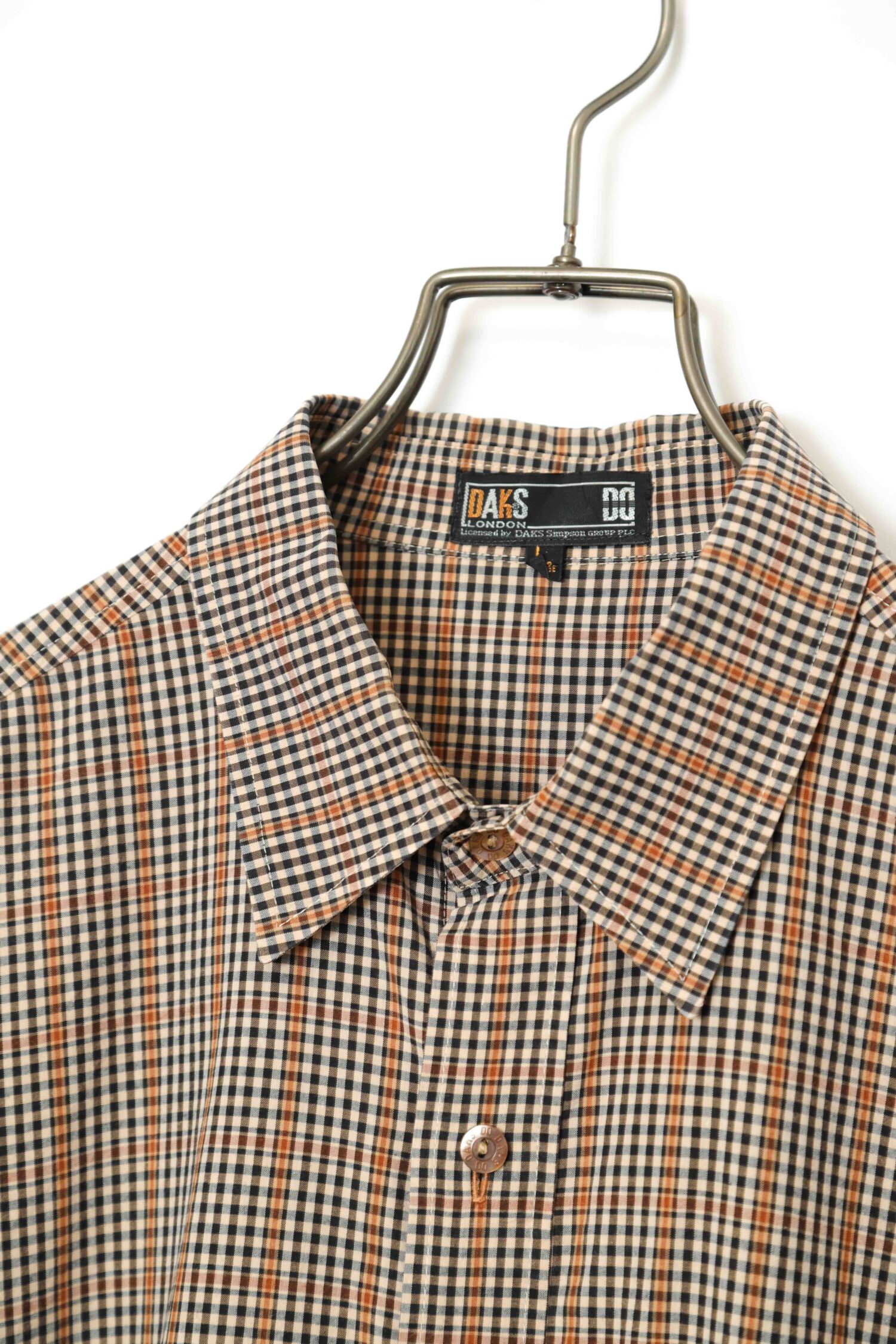 Alternative view of USED DAKS CHECK SHIRT/L