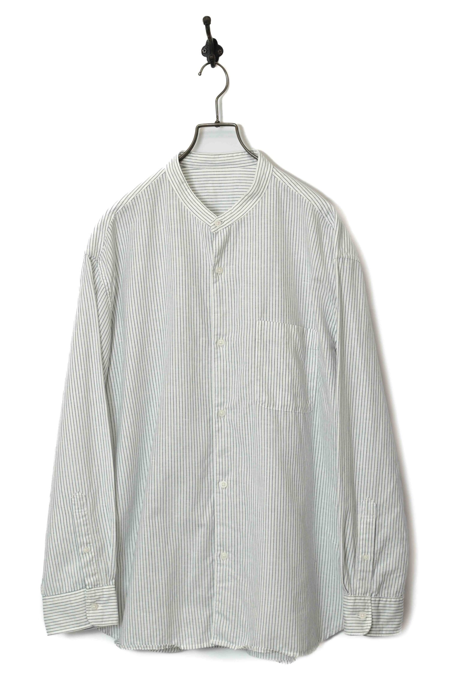 VINTAGE STAND COLLAR SHIRT/XL