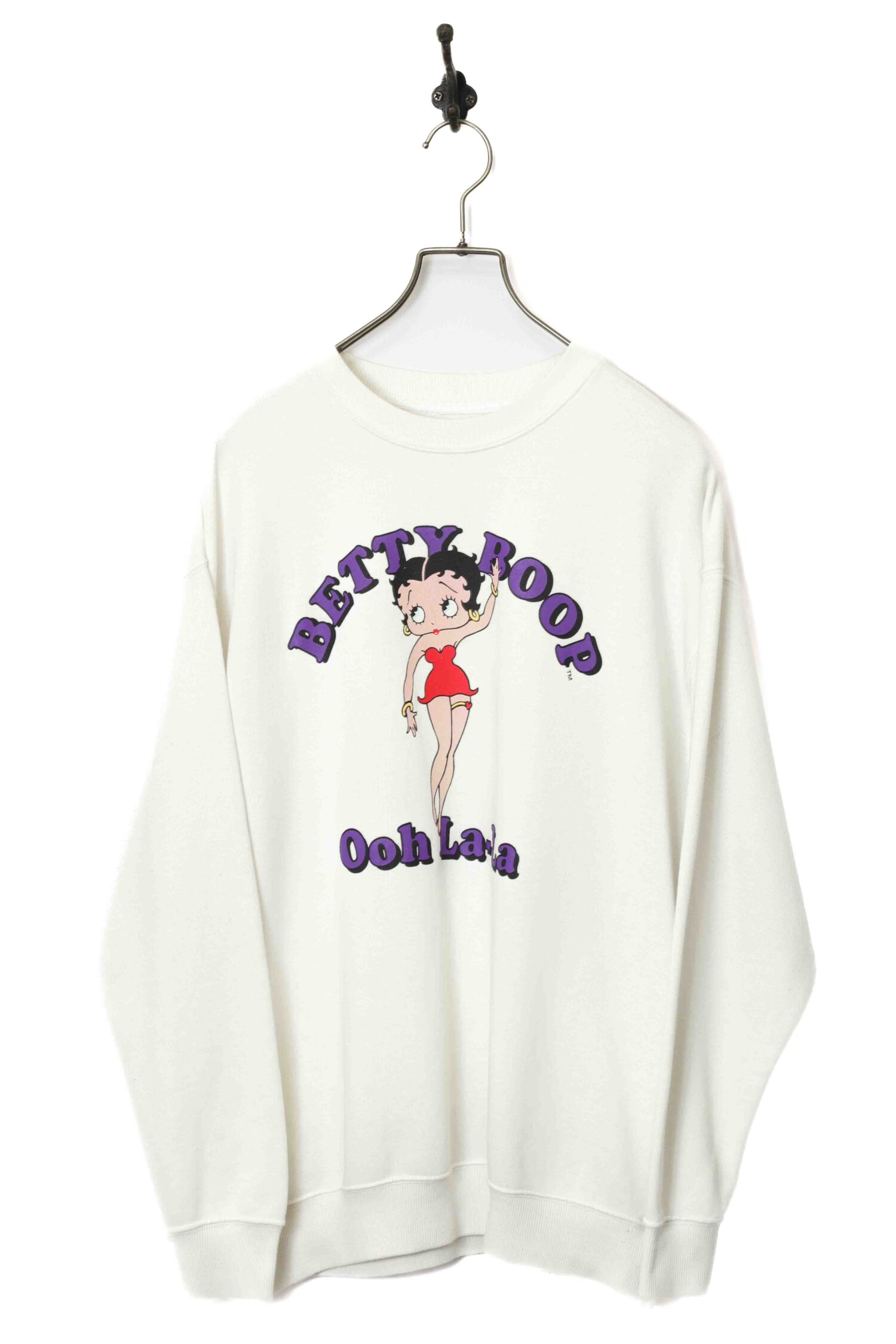 USED BETTY BOOP PRITNED SWEATER/L | 古着屋FERANTRACING【公式