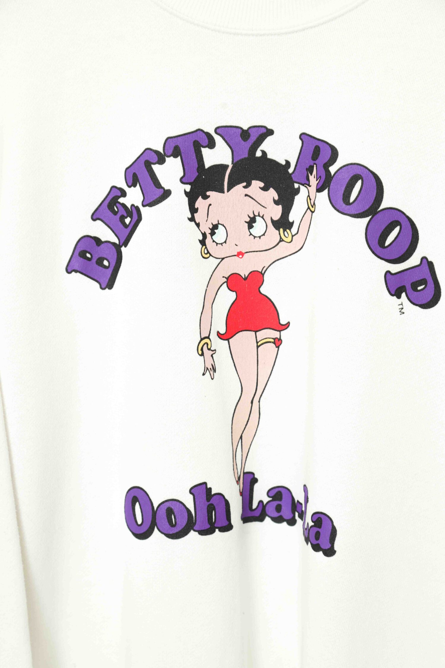 Betty Boop - Betty Boop ヴィンテージ古着 カラフルなプリントTシャツ USED BETTY BOOP PRITNED SWEATER/L | 古着屋FERANTRACING【公式