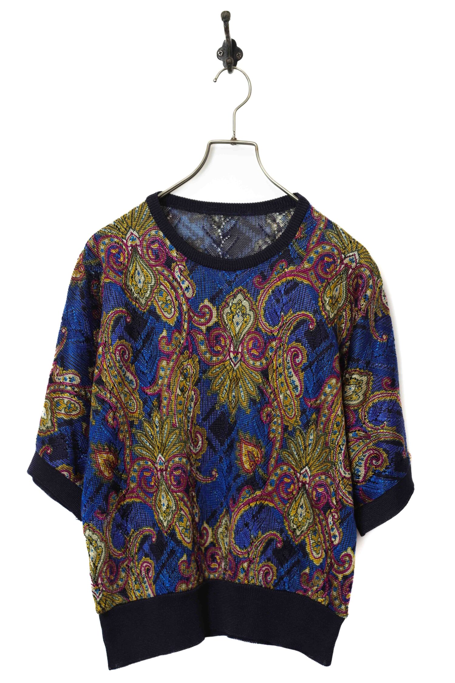 VINATGE KNITED T-SHIRT/M