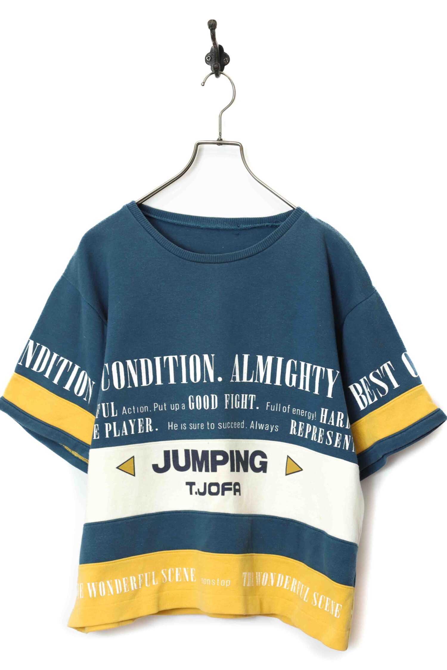 VINTAGE PRINTED SHORT-T-SHIRT/XL