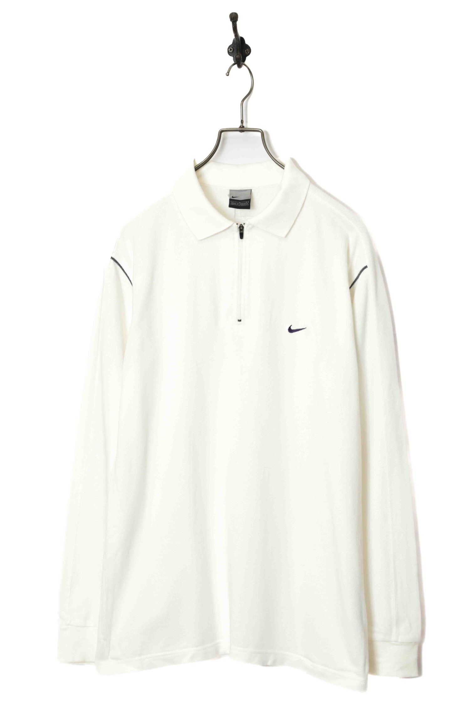 USED NIKE PULL OVER POLO SHIRT/L