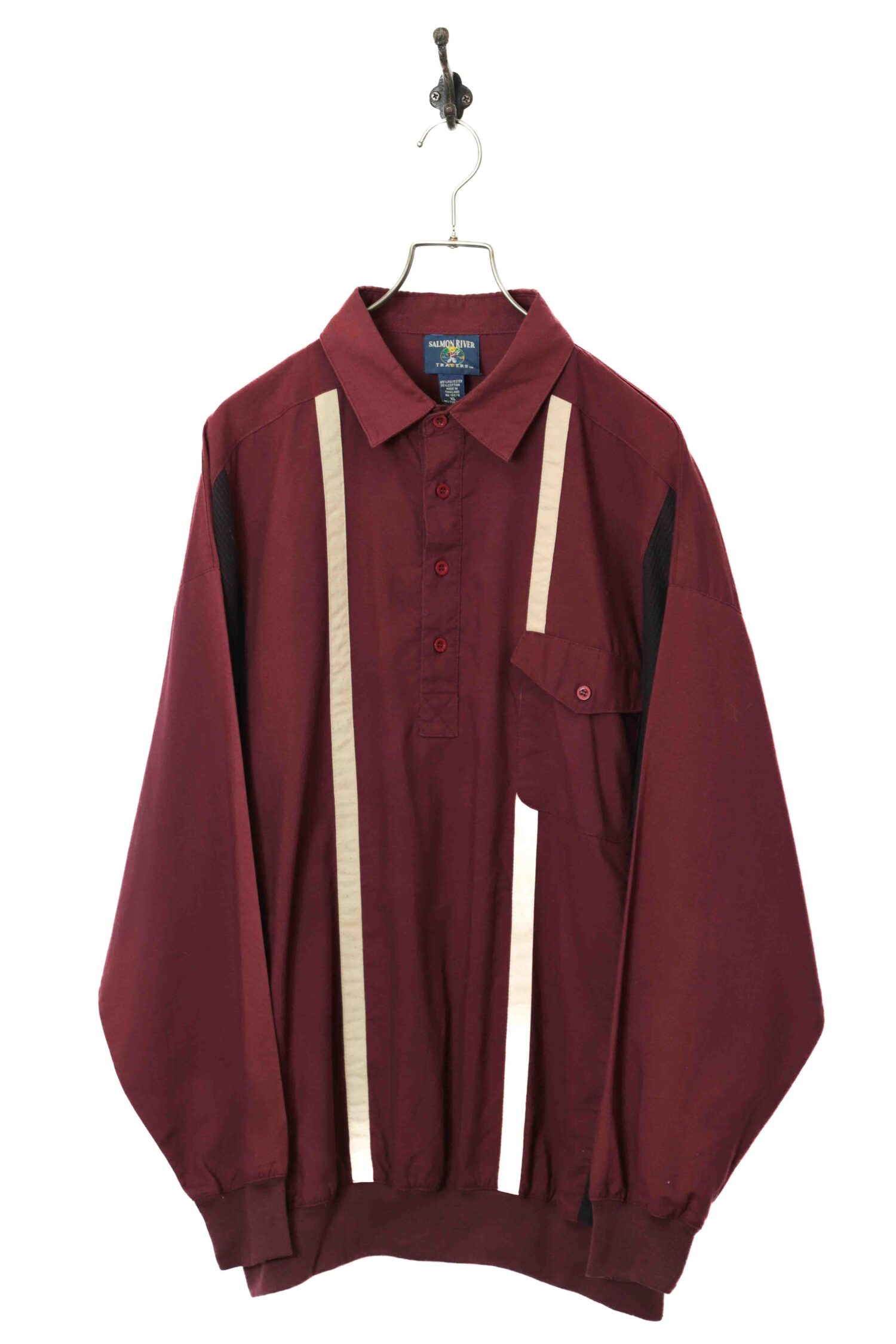 VINTAGE PANEL DESIGN PULL-OVER SHIRT/XL