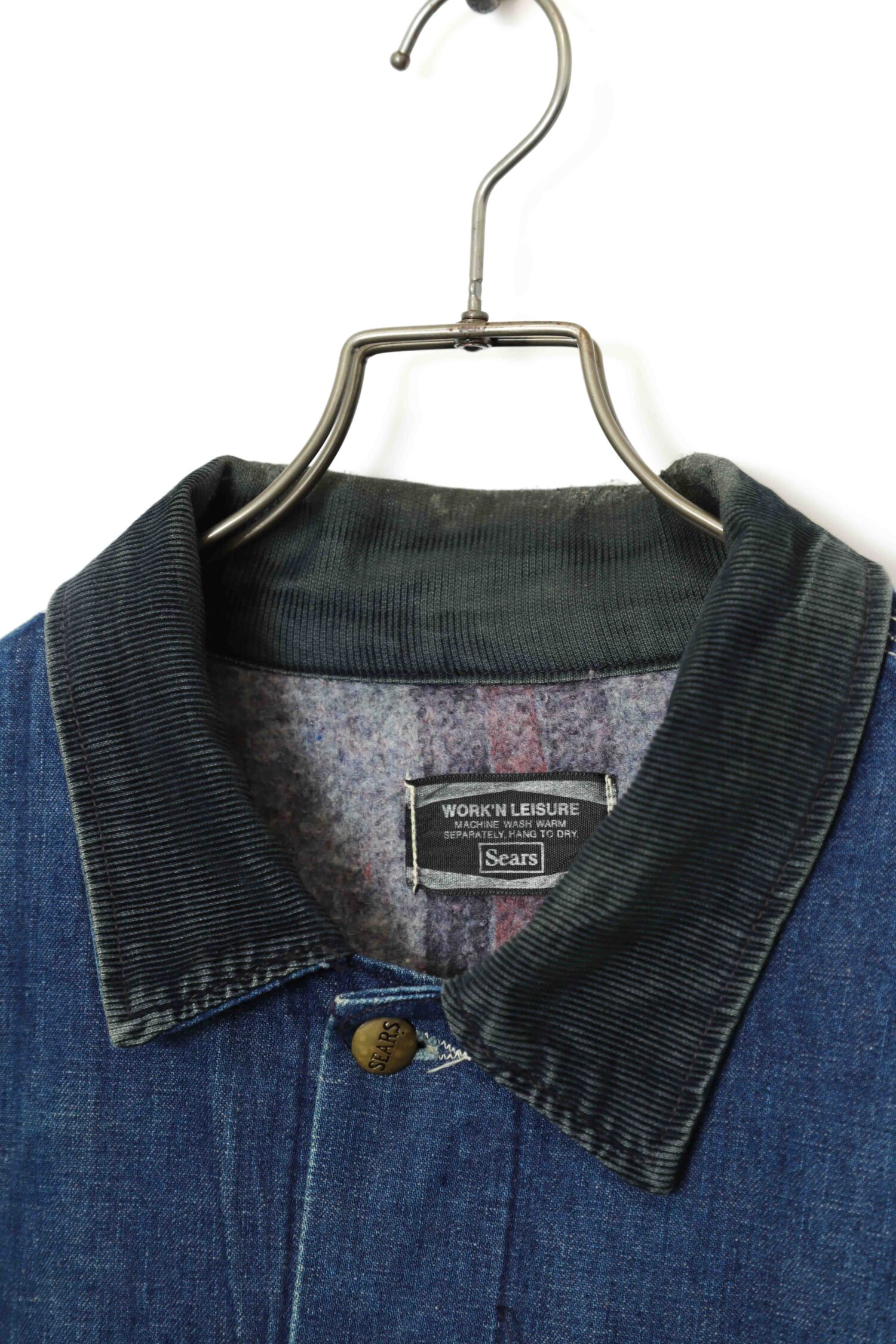 Alternative view of USED SEARS DENIM COVERALL JACKET/XXXL