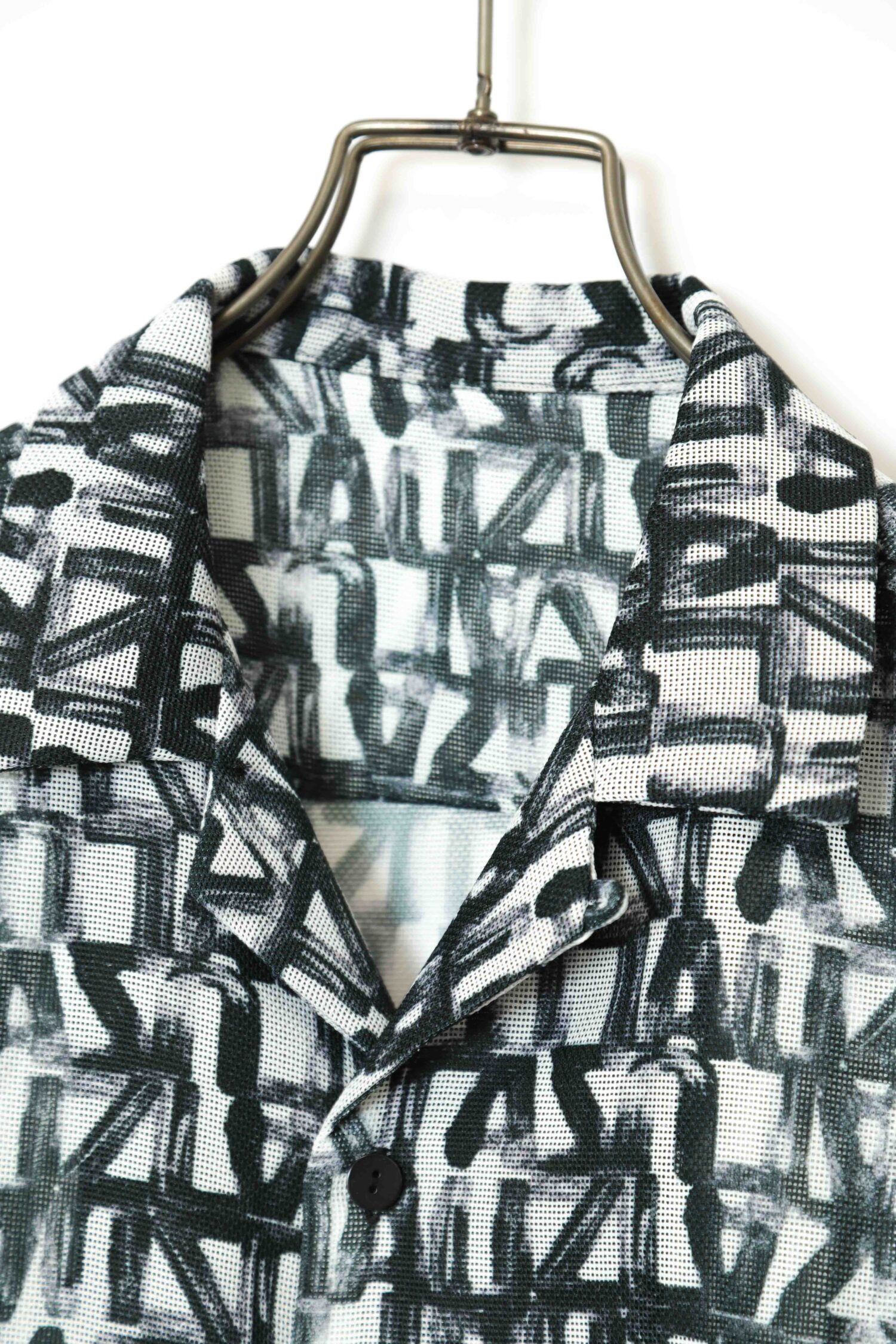 Alternative view of VINTAGE MESH PRINTED SHIRT/XL