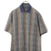 VINTAGE JAQUARED SHIRT/L