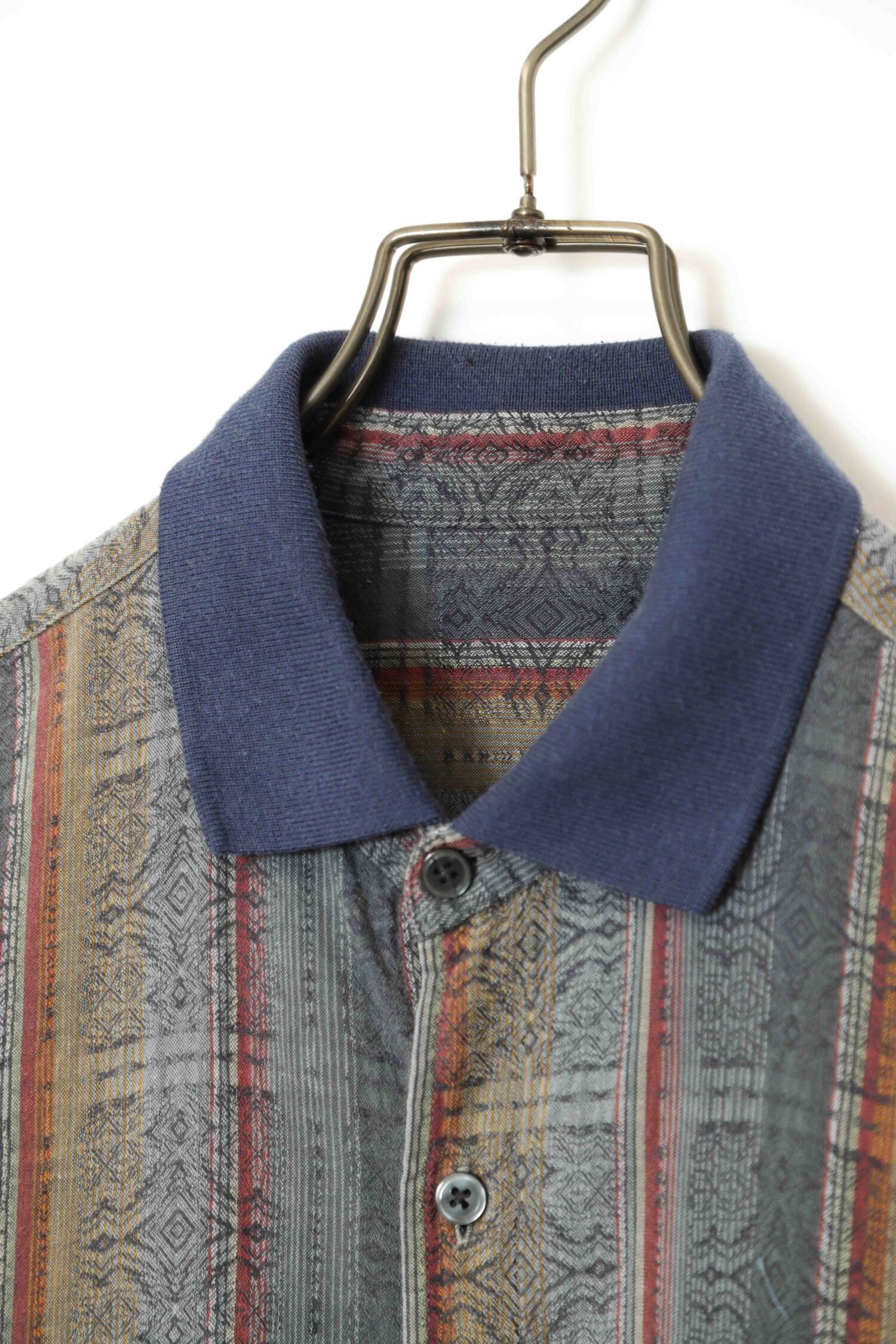 Alternative view of VINTAGE JAQUARED SHIRT/L