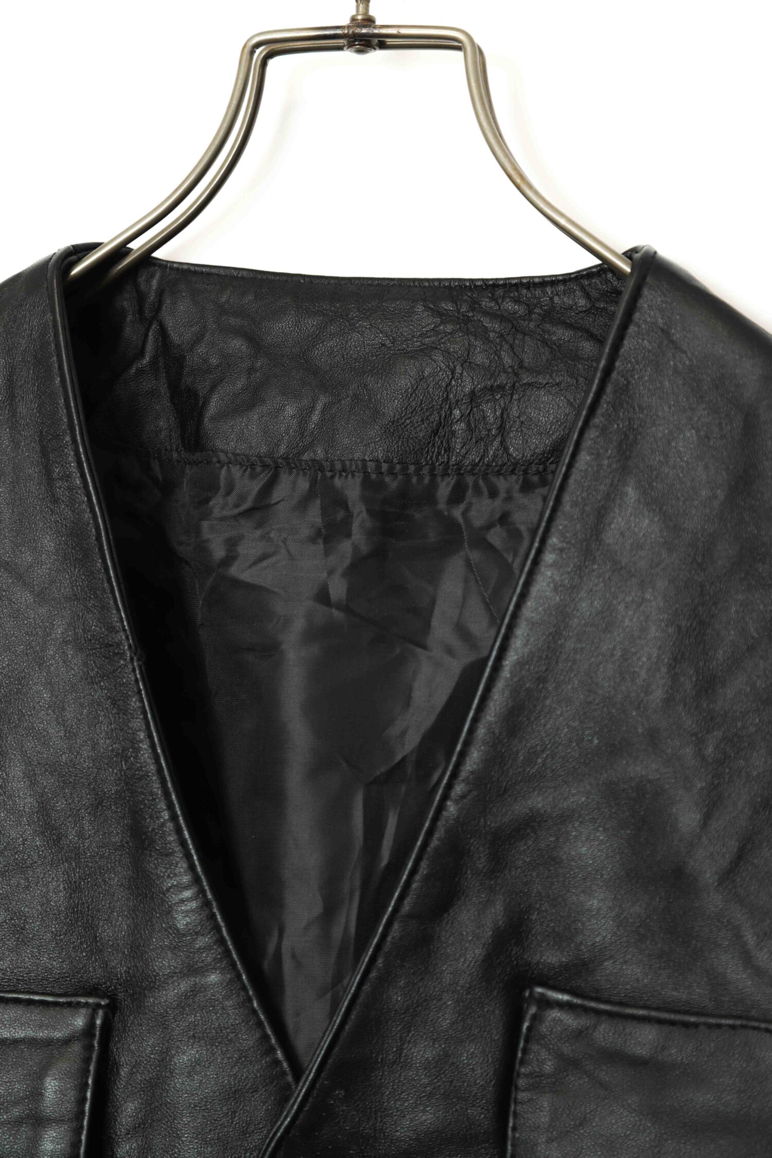Alternative view of VINTAGE LEATHER TECHNICAL VEST/L