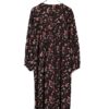 VINTAGE PRINTED ONE-PIECE DRESS/L