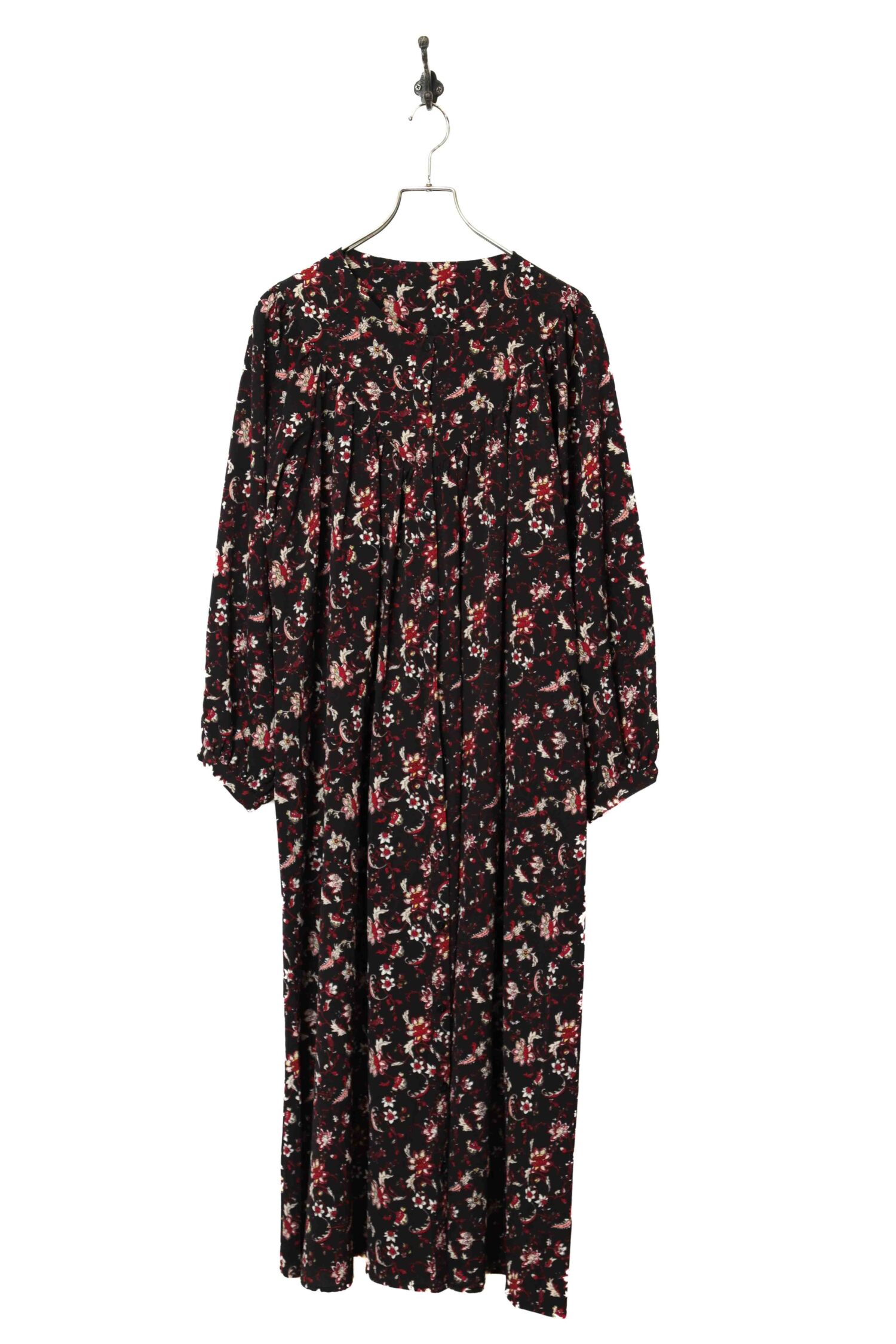 VINTAGE PRINTED ONE-PIECE DRESS/L