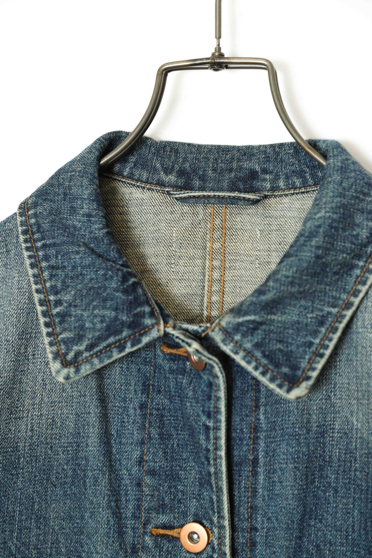 Alternative view of VINTAGE DENIM COVERALL JACKET/S