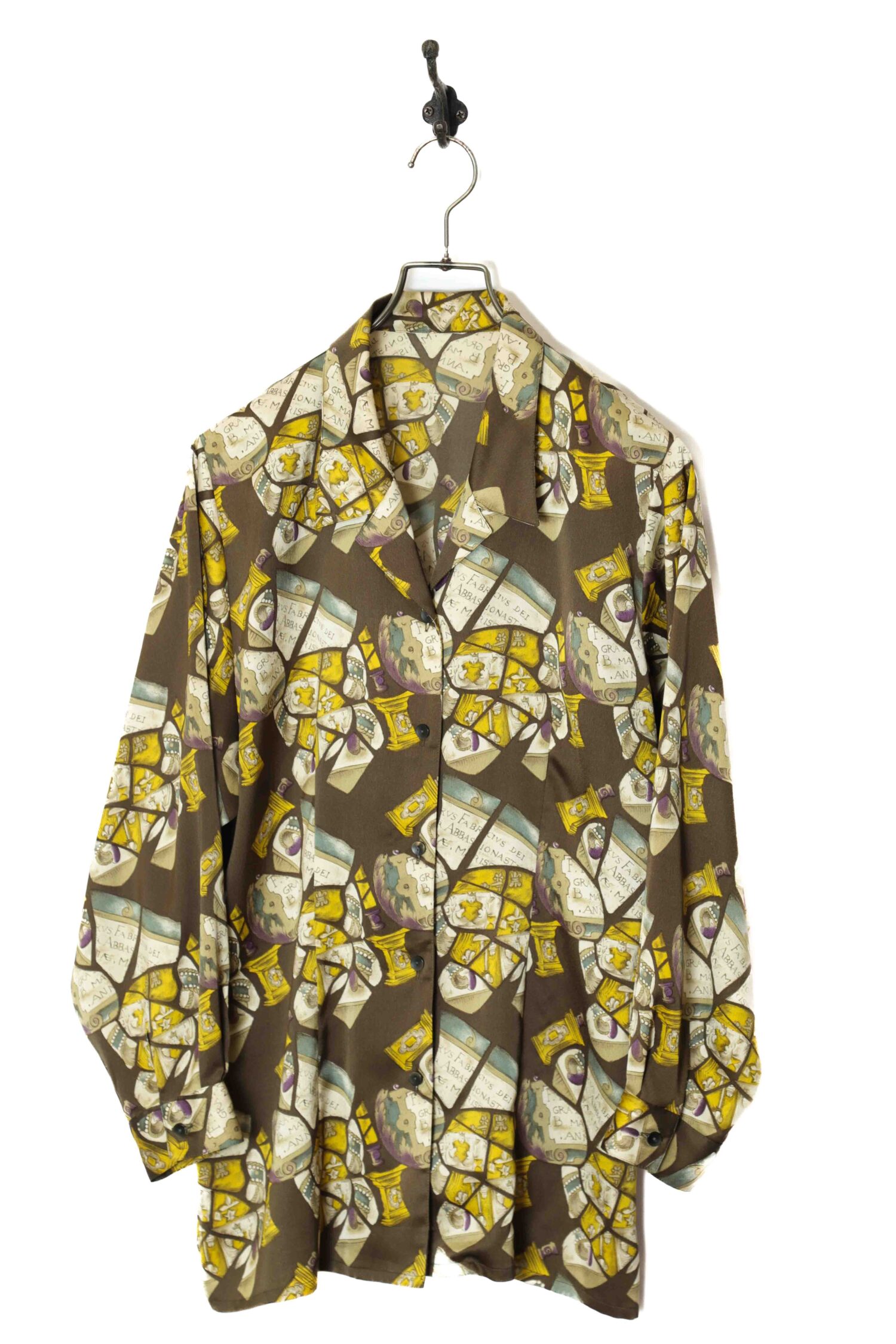 VINTAGE PRINTED SHIRT/L