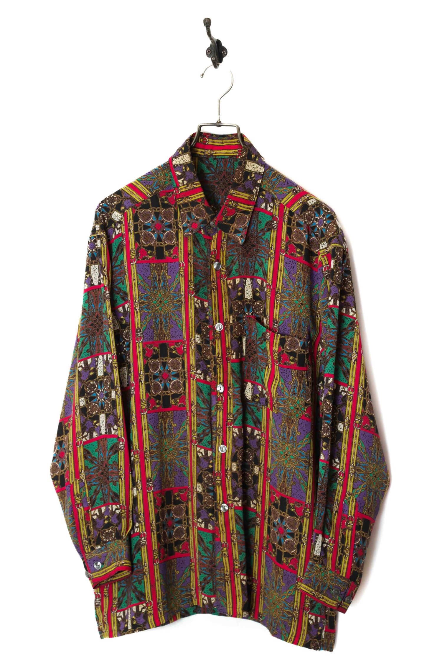 VINTAGE PRINTED SHIRT/XL