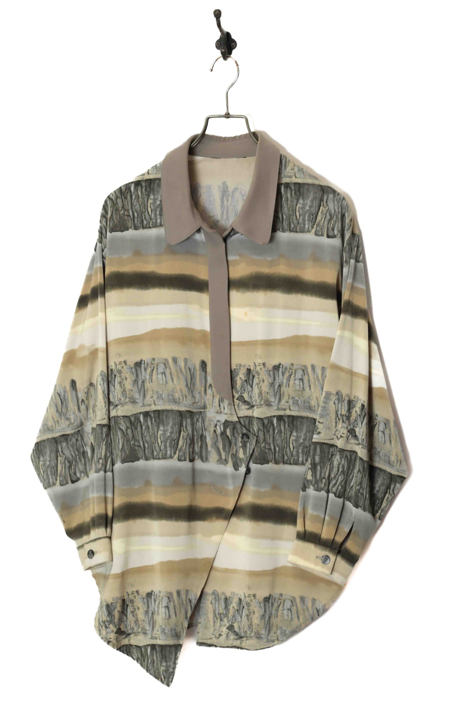 VINTAGE DESIGN PRINTED SHIRT/XL