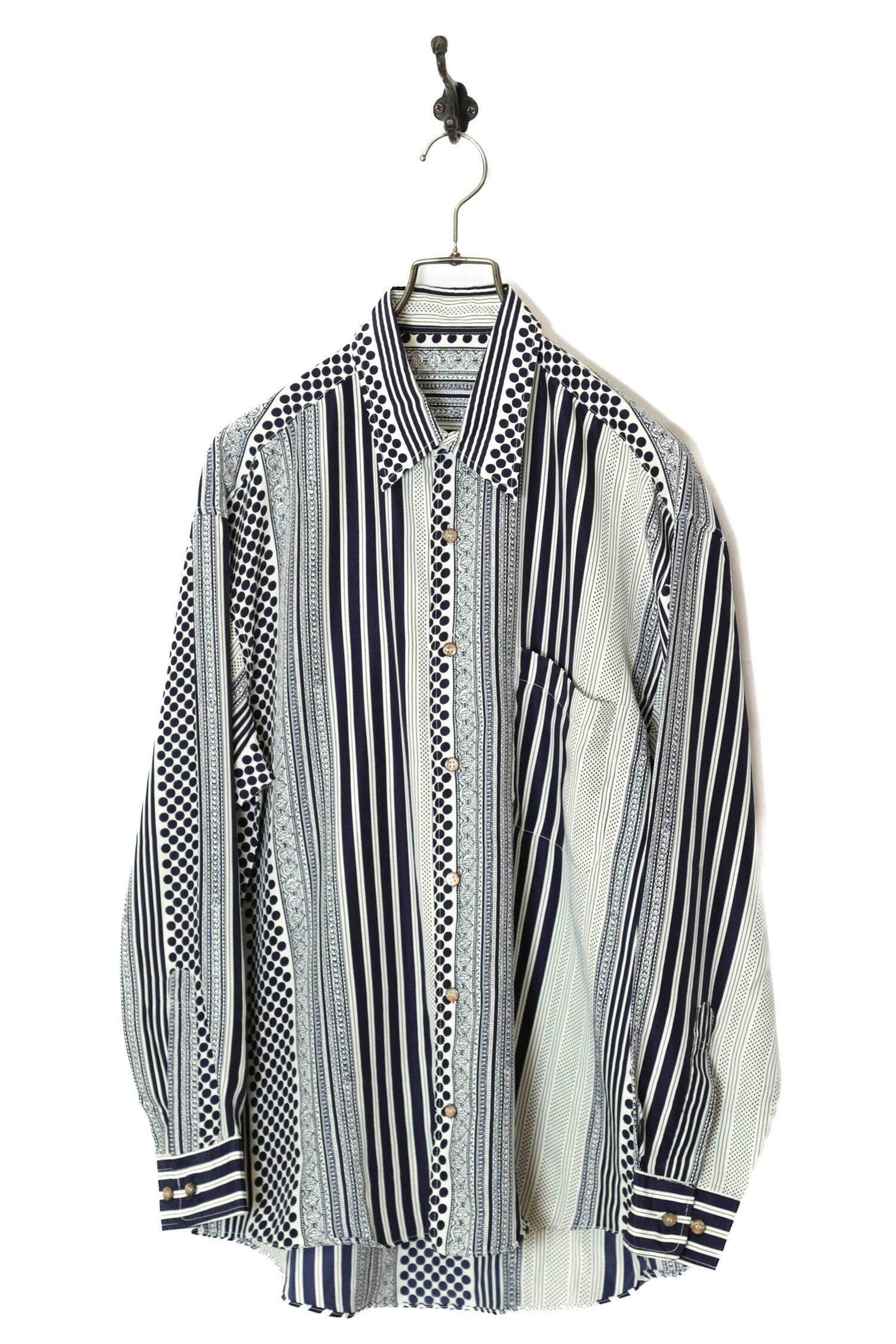 VINTAGE STRIPED SHIRT/M