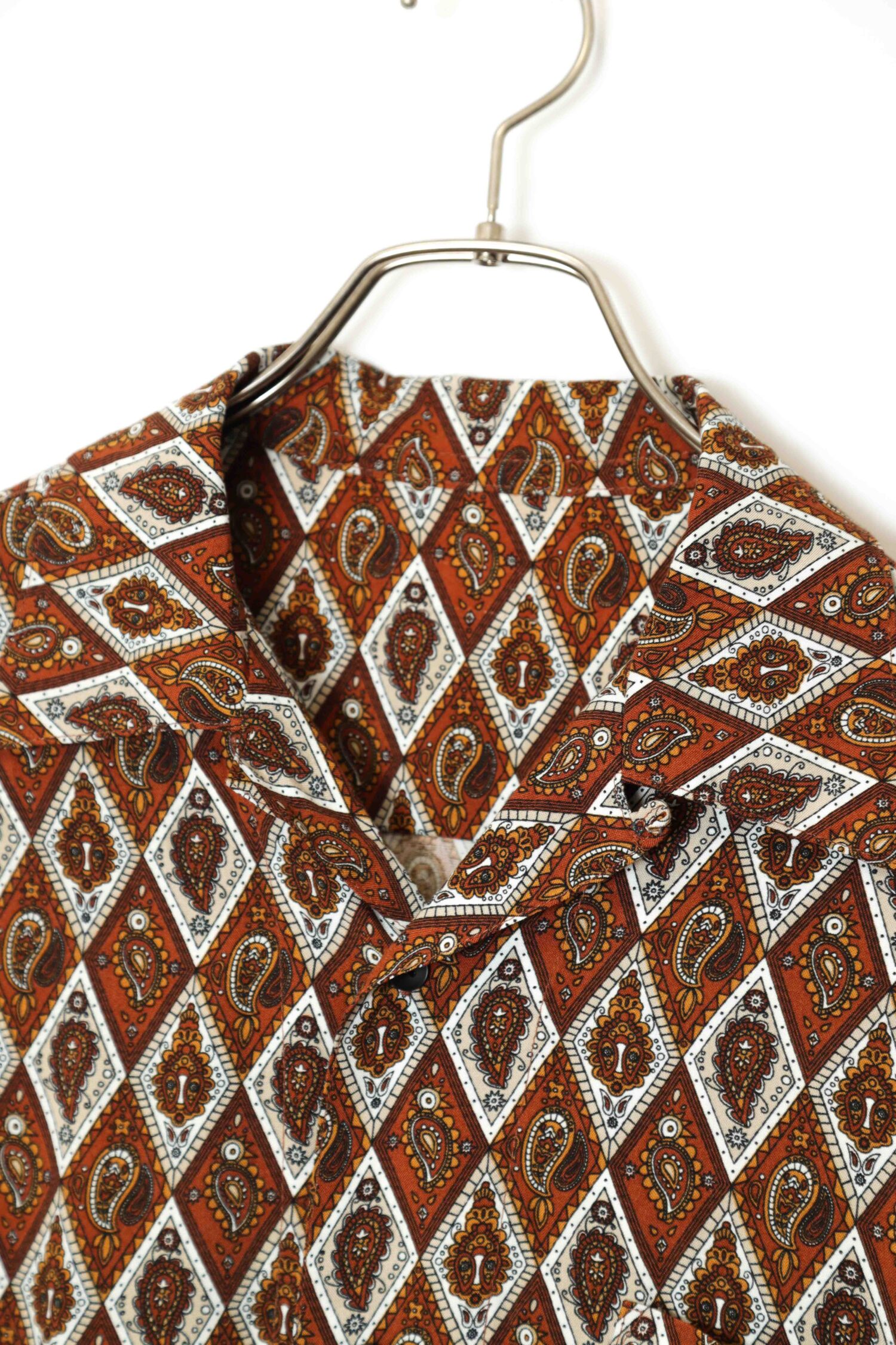 Alternative view of VINTAGE PRINTED SHORT SLEEVE SHIRT/L