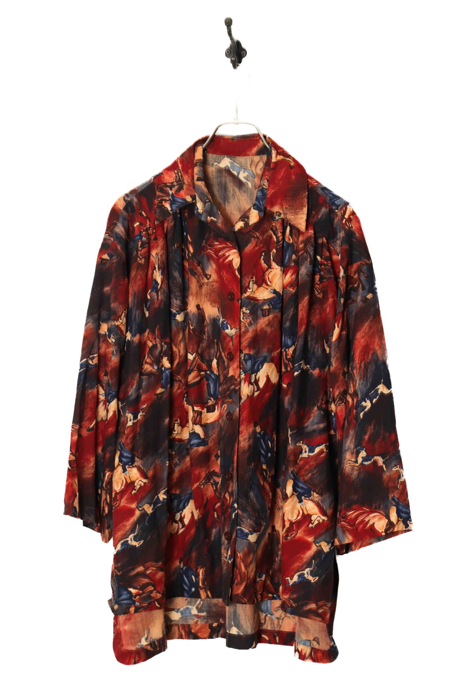 VINTAGE PRINTED SHIRT/XL