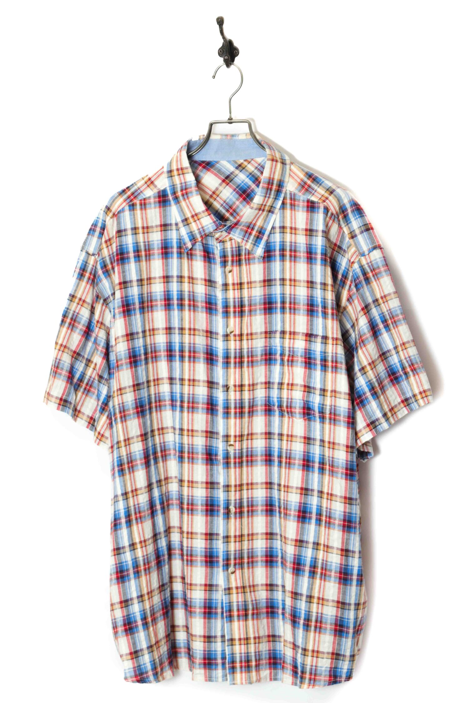 VINTAGE CHECK SHIRT/XL