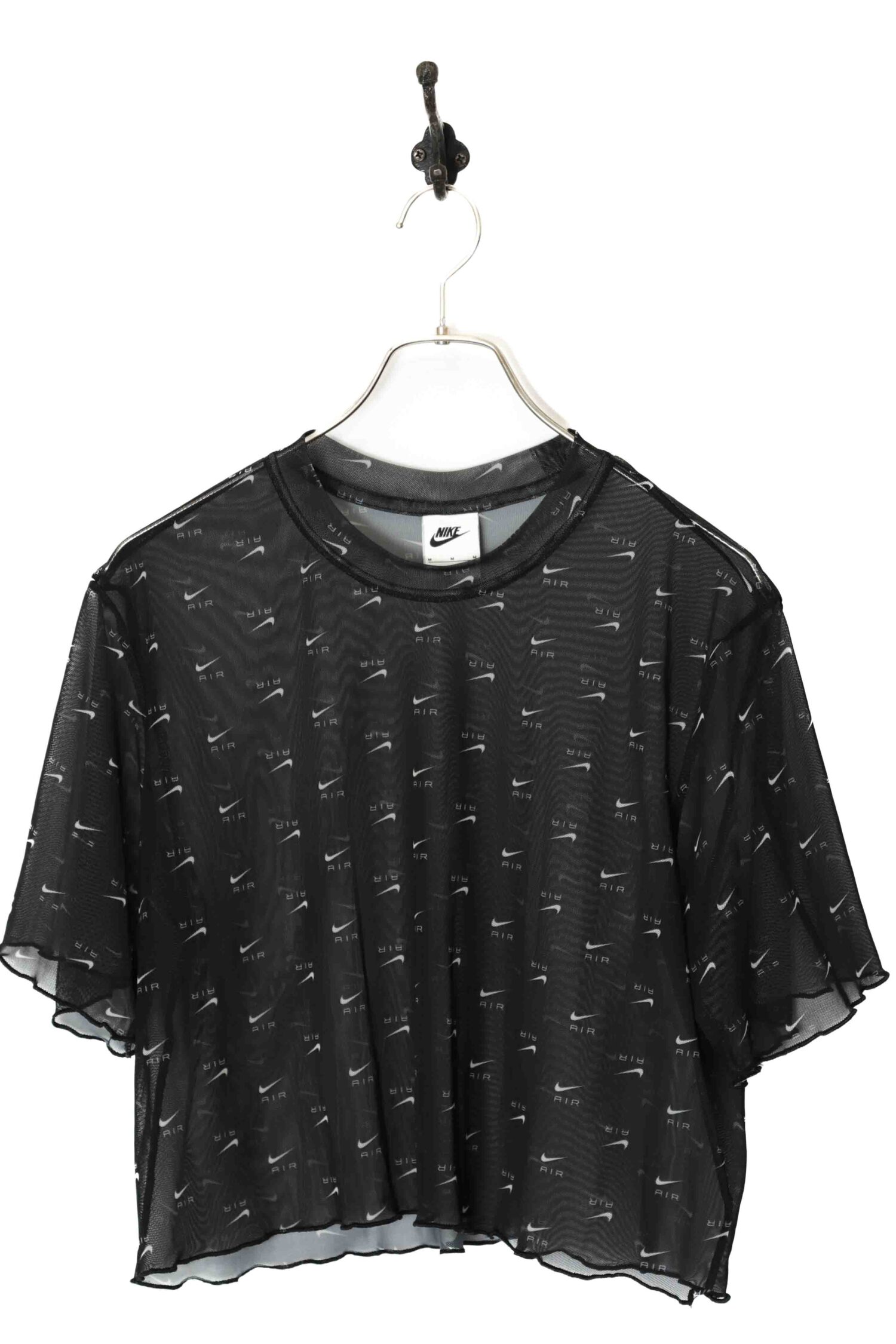 USED NIKE PRINTED MESH T-SHIRT/M