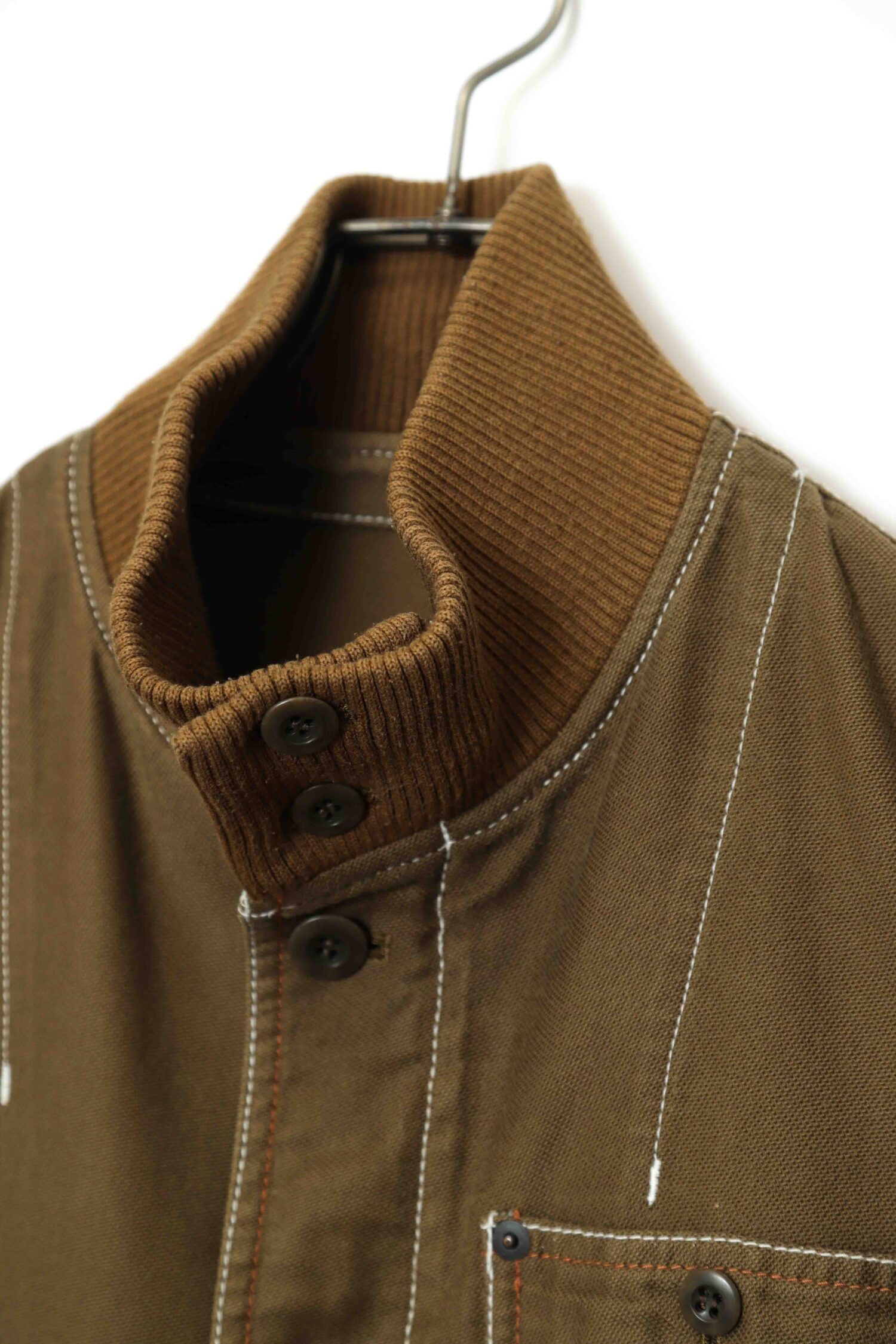 Alternative view of VINTAGE COTTON COVERALL JACKET/M