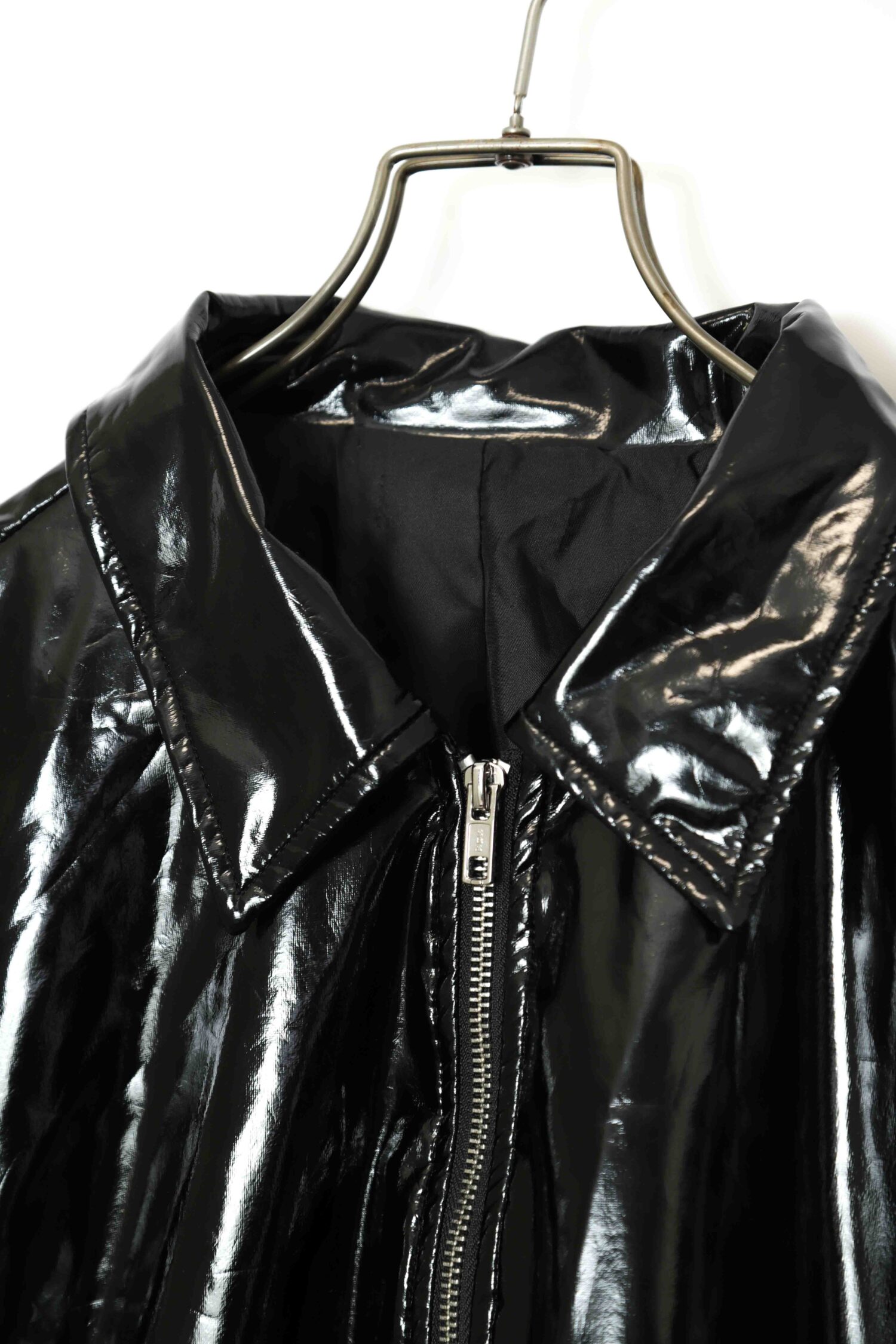 Alternative view of VINTAGE PVC BOMBER JACKET/L