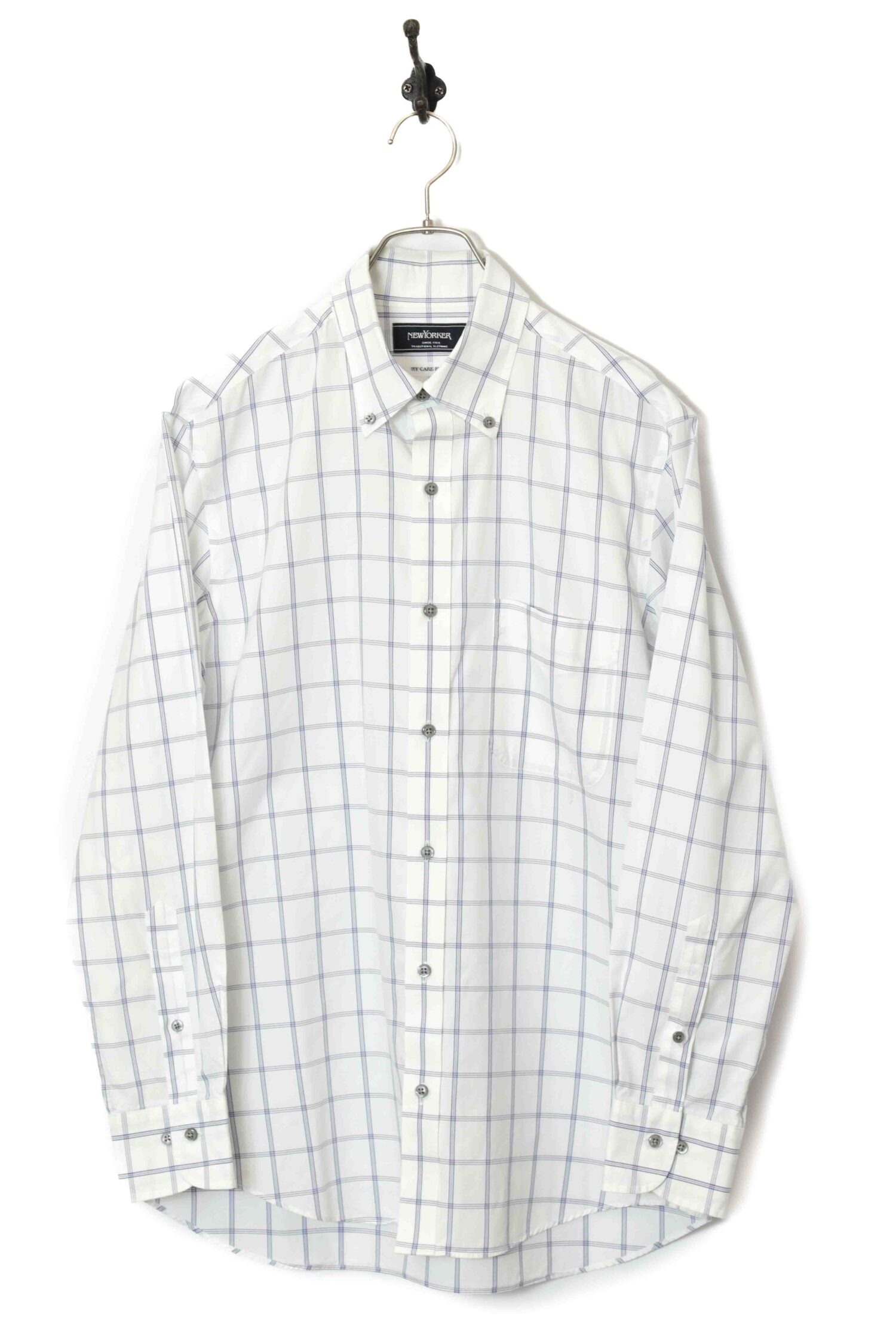 USED NEWYORKER CHECK SHIRT/L