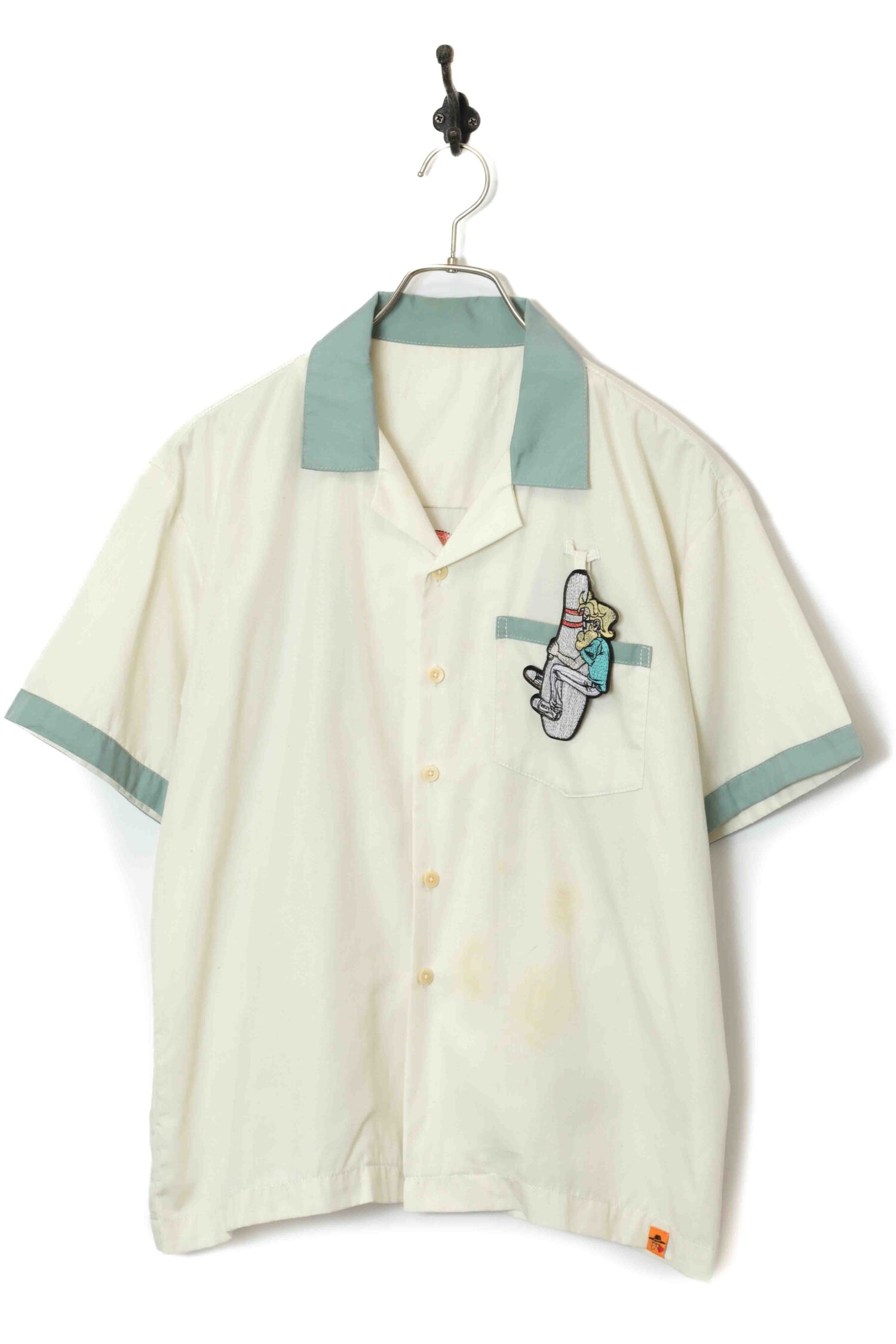VINTAGE EMBROIDERY SHIRT/L