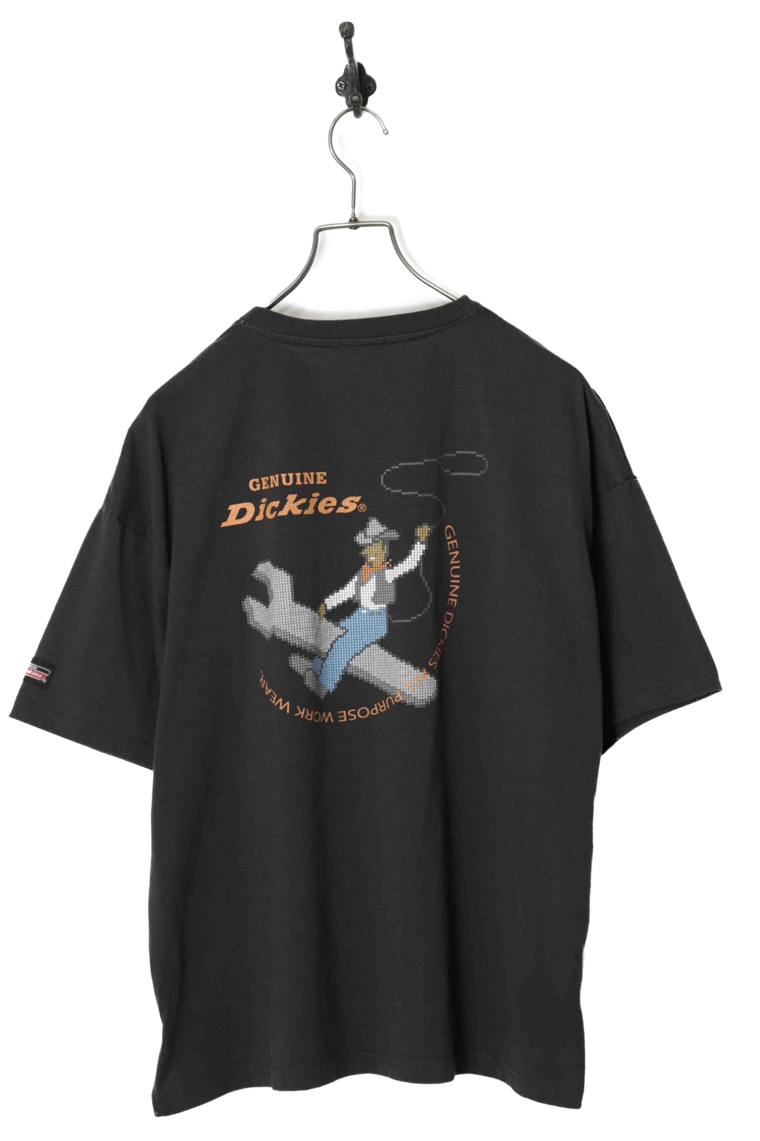 USED DICKIES PRINTED T-SHIRT/L