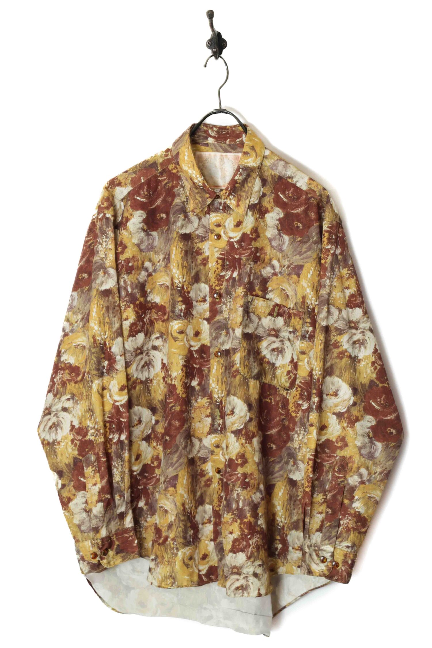 VINTAGE PRINTED SHIRT/XL