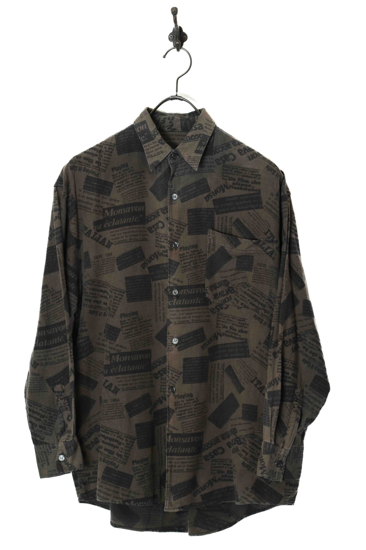 VINTAGE PRINTED SHIRT/M