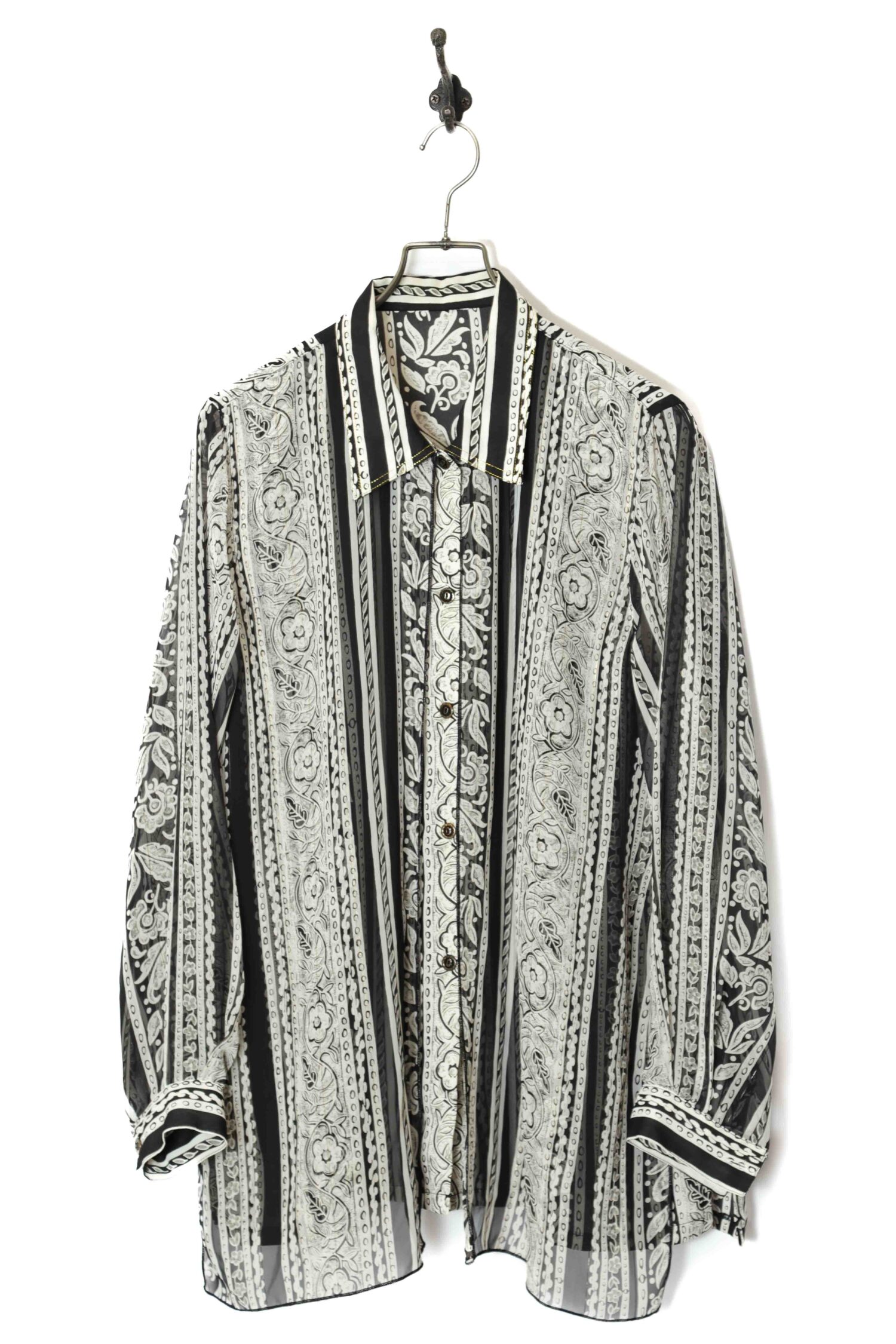 VINTAGE PRINTED SHIRT/L