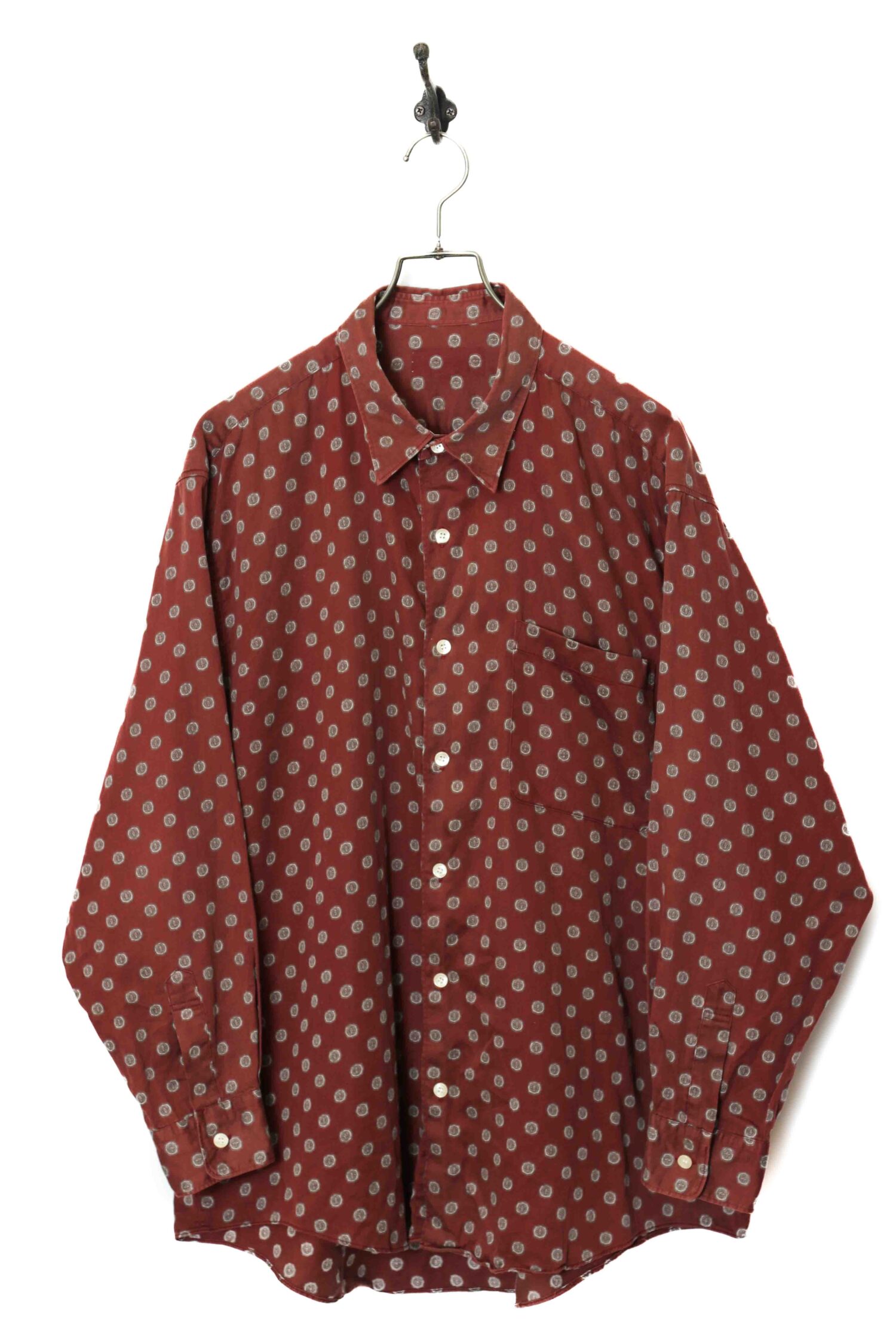 VINTAGE PRINTED SHIRT/XL
