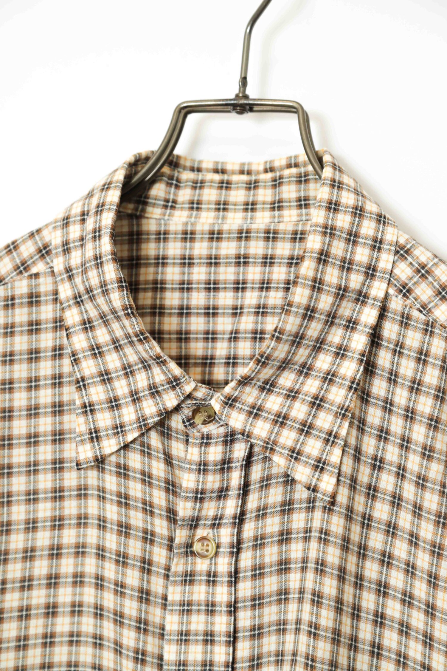 Alternative view of VINTAGE CHECK PATTERN SHIRT/XL