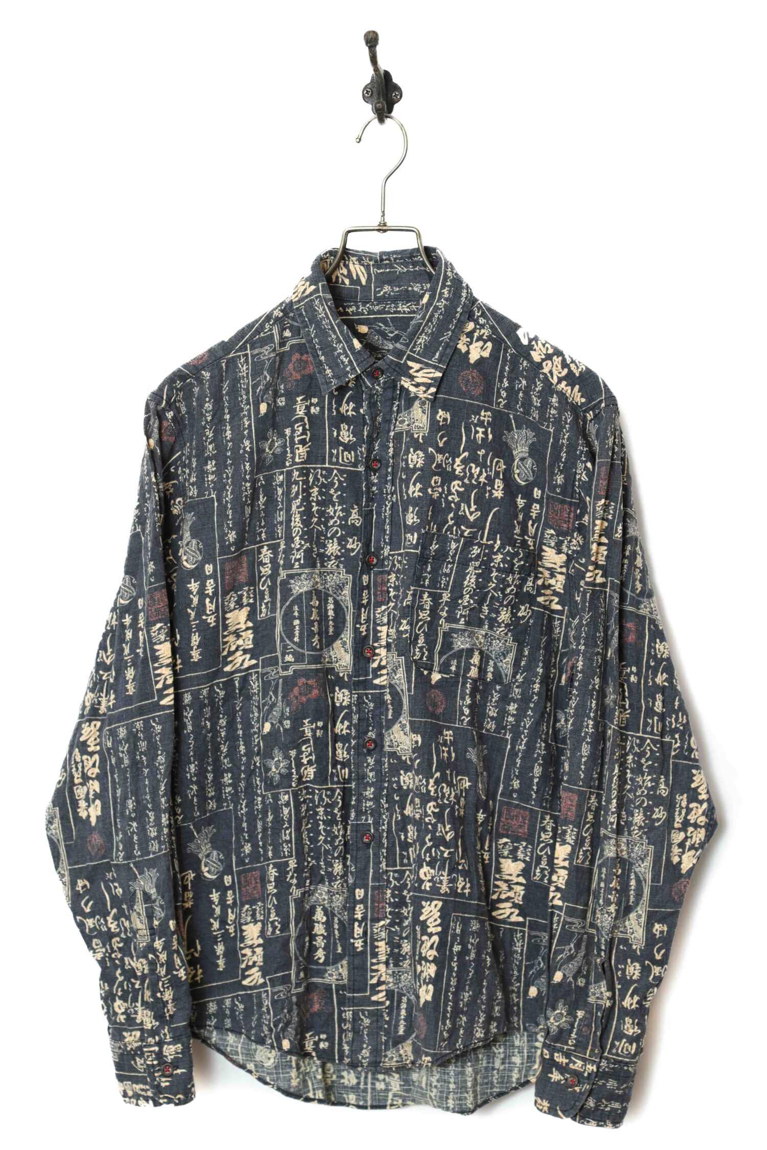 VINTAGE PRINTED SHIRT/M