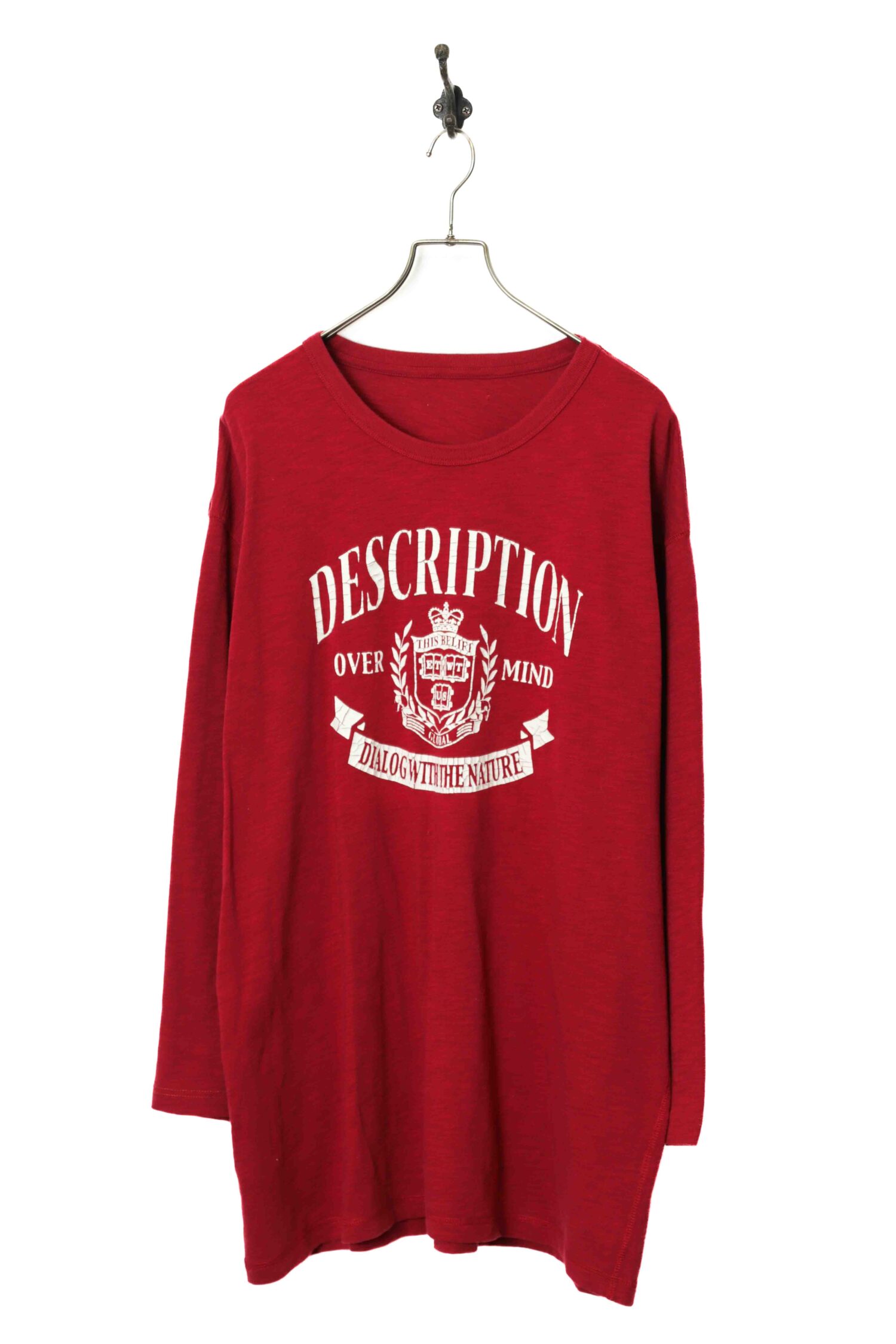 VINTAGE PRINTED LONG SLEEVE T-SHIRT/XL
