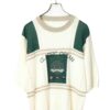 VINTAGE KNITED T-SHIRT/L