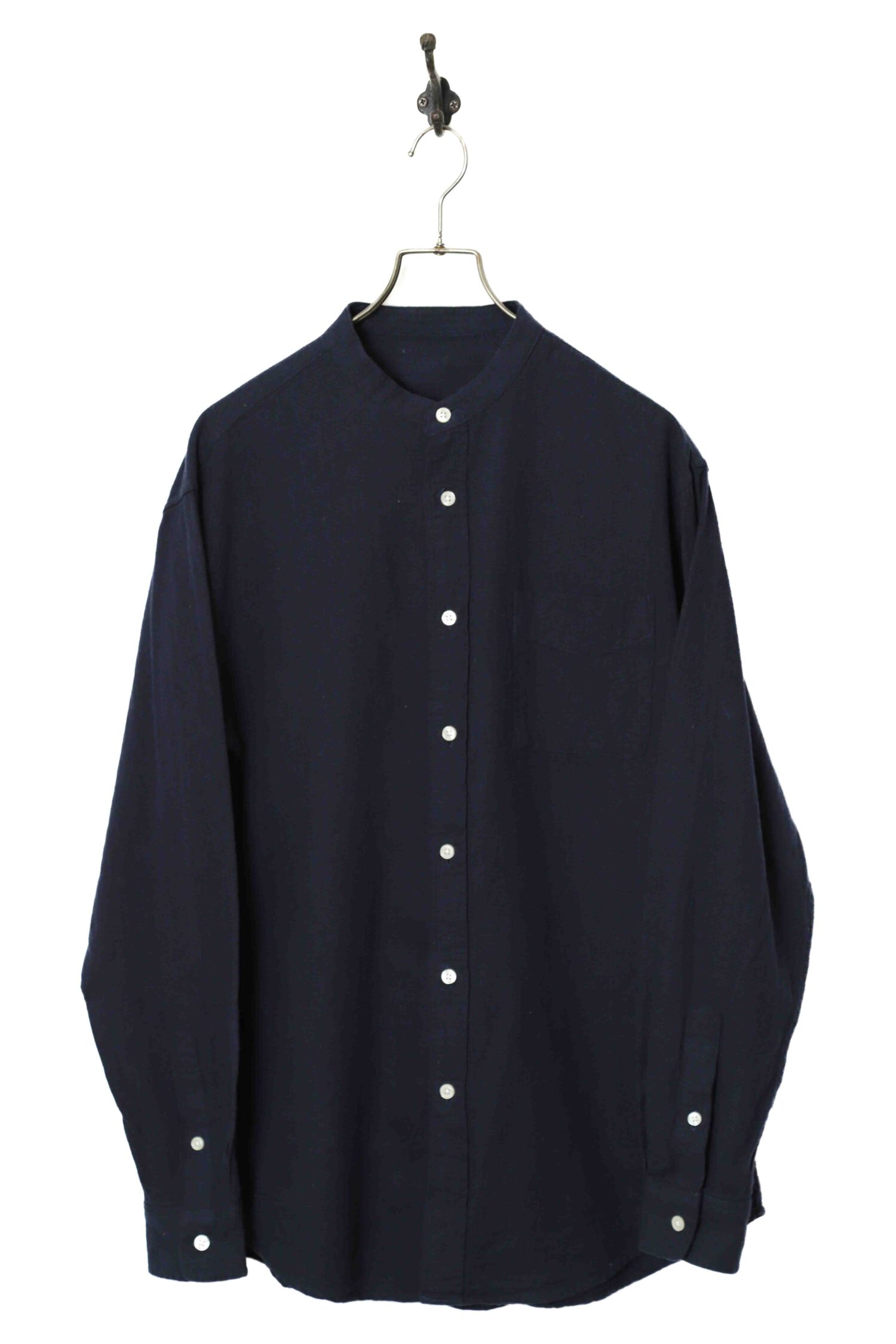 VINTAGE STAND COLLAR SHIRT/XL